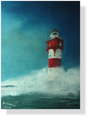 Leuchtturm Roter Sand (91)
40 x 30 cm, 2015