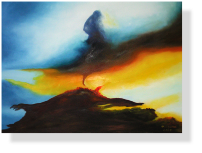 Unvollendete Berührung (46)
60 x 90 cm, 2008