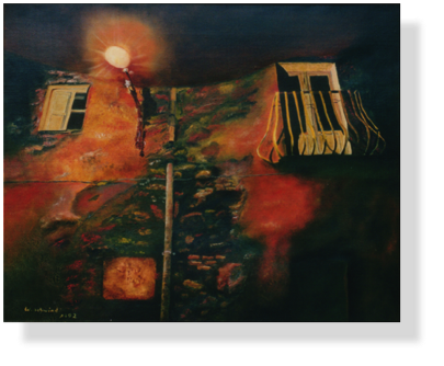 Spanische Wand (4)
40 x 50 cm, 1992