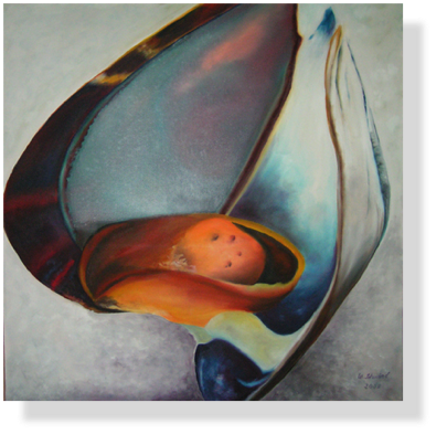 Geborgenheit (47)
70 x 70 cm,2009