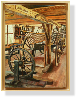 Stellmacherei, 2013 (84)
Altmeistertechnik 40 x 30