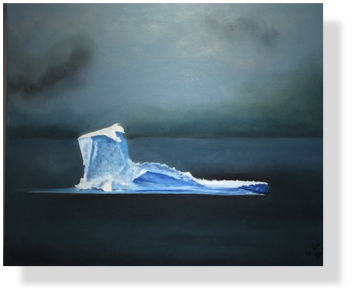 Eisberg (101)
40 x 50 cm, 2017