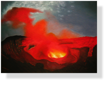 Höllenschlund (93)
60 x 80 cm, 2016