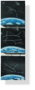 Sternzeichentrilogie (95)
3 Teile 20 x 20 cm, 2016